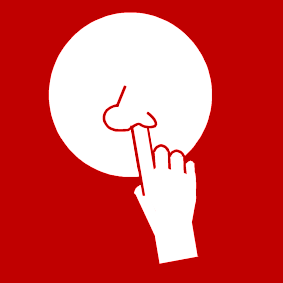 picking your nose